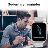 abordables Pulseras inteligentes-696 HK26 Reloj inteligente 2.04 pulgada Pulsera inteligente Bluetooth Podómetro Recordatorio de Llamadas Seguimiento del Sueño Compatible con Android iOS Mujer Llamadas con Manos Libres Recordatorio