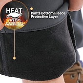 cheap Bottoms-Boys Girls&#039; Combat Pants Cargo Pants Hiking Pants Trousers Patchwork Winter Outdoor Regular Fit Warm Breathable Soft Pants / Trousers Zipper Pocket Black Red Running Camping / Hiking / Caving