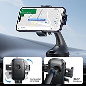 levne Držáky do auta-Držák telefonu na palubní desce držák telefonu na čelní sklo automobilu Typ spony Sací pohár Držák telefonu pro Auto Kompatibilní s Všechny mobilní telefony Doplňky k mobilu