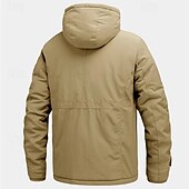 economico Softshell, pile e giacche da escursionismo-Per uomo Giacca con cappuccio Giacca in pile da escursione Inverno All&#039;aperto Tenere al caldo Fodera di vello Giacche in pile Cerniera intera Scalate Campeggio / Escursionismo / Speleologia Viaggi