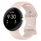 お買い得  その他の時計バンド-スマートウォッチバンド と互換性があります Google Pixel Watch スマートウォッチ ストラップ ソロループ スポーツバンド 置換 リストバンド