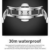 cheap Quartz Watches-New Olevs Brand Men&#039;S Luminous Commercial Business Steel Belt Watch Calendar Week Display Fashion Trend Waterproof Simple Leisure Quartz Watch Diamond-Shaped Mirror Sports Watch