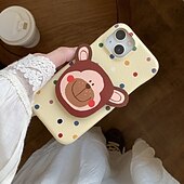 abordables Carcasas iPhone-teléfono Funda Para iPhone 16 Pro Max Plus iPhone 16 iPhone 16 Pro iPhone 15 Pro Max Plus iPhone 15 iPhone 14 Pro Max iPhone 13 Pro Max Funda Trasera con Soporte Antigolpes Retro TPU Cuero de PU