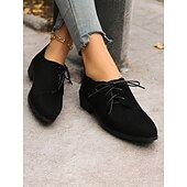 abordables années 1930-chaussures oxford en faux suède marron à imprimé léopard - chaussures plates à lacets élégantes pour femmes, parfaites pour les looks décontractés et vintage