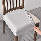 ieftine husa de scaun-husă scaun huse scaun husă impermeabilă elastică din piele pu pentru scaune huse scaune pentru scaune de sufragerie husă de protecție lavabilă huse scaune pentru scaune