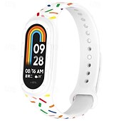 cheap Other Watch Bands-Smart Watch Band Compatible with Xiaomi Mi Band 8 Smartwatch Strap Adjustable Solo Loop Sport Band Replacement  Wristband