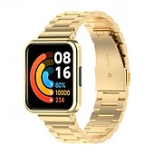billige Andre klokkebånd-Reim til Smartklokke Kompatibel med Xiaomi Redmi klokke 2 Smartklokke Stropp Justerbar Solo loop Sportsrem Erstatning Armbånd