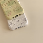 お買い得  iPhone用ケース-電話 ケース 用途 iPhone 16 Pro Max プラス iPhone 15 プロマックスプラス iPhone 14 13 12 Pro Max Plus iPhone 14 Pro Max iPhone 13 12 Pro Max バックカバー 耐衝撃 レトロ風 TPU PUレザー