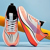 economico Sneakers da uomo-scarpe da corsa sportive leggere da uomo – scarpe da ginnastica con lacci in mesh traspirante con suola ammortizzante per palestra e fitness all&#039;aperto