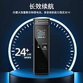Недорогие Цифровые диктофоны-диктофон цифровой hd цветной экран поддержка многоязычности компактный портативный hd шумоподавляющий диктофон