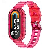 halpa Muut kellonauhat-Älykäs ranneke Yhteensopiva Xiaomi Mi Band 8 Älykello Hihna Säädettävä Solo Loop Urheiluhihna Korvaus Ranneke