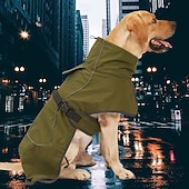 billiga Rockar-Hund Kappor Jakke Dunjackor Mode Vinter Reflekterande Vattentät Varm Mode Bekväm Utomhus Vardag Hemma kläder Hundkläder for Medium Stor