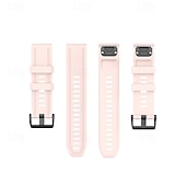 levne Pásky na hodinky Garmin-Pásek hodinek pro Garmin Fenix 8 43mm 7S Pro 6S 5S Plus Epix Pro 42mm Approach S70 42mm Instinct 2S Descent Mk2S D2 Delta S 20mm Silikon Výměna, nahrazení Popruh Nastavitelný Sportovní značka Náramek