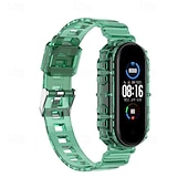 お買い得  その他の時計バンド-スマートウォッチバンド と互換性があります Xiaomi Mi Band 6 NFC Mi Band 5 NFC スマートウォッチ ストラップ 調整可 ソロループ スポーツバンド 置換 リストバンド