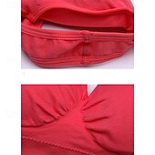 economico Reggiseni sportivi &amp; gilet-Per donna Reggiseno Intimo / Maglia Intima Top reggiseno Comodo Traspirante Resistente agli urti Imbottitura rimovibile Senza ferretto Semplice Sport Abbigliamento sportivo Rosa chiaro Blu chiaro