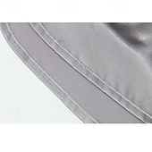 economico Boxer da uomo-Per uomo 1 confezione Biancheria intima Boxer Miscela di fibre chimiche Traspirante Morbido Liscio Vita normale Argento Nero