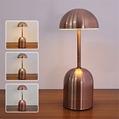 economico Lampade da tavolo-lampada da scrivania a led in ferro ricaricabile con usb &amp;regolazione tricolore per impieghi gravosi per bar ristorante