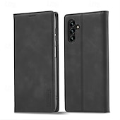 cheap Samsung Cases-Phone Case For Samsung Galaxy A21s S25 Ultra Flip Cover with Stand Holder Magnetic Card Slot Retro TPU PU Leather