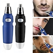お買い得  脱毛器・シェーバー-ポータブル電動耳鼻トリマー鼻毛トリマー男性女性脱毛シェービングカミソリ眉毛トリマーひげシェーバー