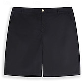 Χαμηλού Κόστους Αργία-Ανδρικά Σορτς από λινό Φόρεμα Σορτς Καλοκαιρινό σορτς Σορτς παραλίας Φερμουάρ Τσέπη Κουμπιά Συμπαγές Χρώμα Σκέτο Άνεση Moale Μήκος γόνατος ΕΞΩΤΕΡΙΚΟΥ ΧΩΡΟΥ Causal Καθημερινά Διακοπές Μοντέρνα