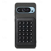 זול תיק טלפון אחר-טלפון מגן עבור גוגל Pixel 9 Pro Pixel 8 Pro Pixel 8 פיקסל 9 Pixel 7 Pixel 7 Pro Pixel 6 Pixel 6 Pro כיסוי אחורי ניתן לניתוק מגנטי תמיכה בטעינה אלחוטית רטרו TPU סיבי פחמן