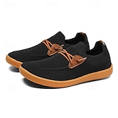 preiswerte Sneaker für Herren-Herren Leichte Barfußschuhe – Atmungsaktive Freizeitsneaker mit Slip-On Design für Gehen, Reisen und Alltag