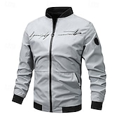 cheap Outdoor Jackets-Men&#039;s Softshell Jacket Hiking Jacket Outdoor Windproof Windbreaker Jacket Traveling Black Green Khaki Dark Blue Grey