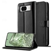 levne Ostatní pouzdra-telefon Carcasă Pro Google Pixel 9 Pro Pixel 9 Pro XL Pixel 8 Pro Pixel 8 Pixel 9 Pixel 7 Pixel 7 Pro Pixel 6 Pixel 6 Pro Flip Cover se stojánkem Magnetické Slot pro kartu Retro TPU PU kůže