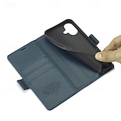 abordables Coques iPhone-téléphone Coque Pour iPhone 16 Pro Max Plus iPhone 15 Pro Max Plus iPhone 14 13 12 11 Pro Max Plus Mini Couvercle rabattable Avec Support Fente pour carte Antichoc Rétro TPU faux cuir