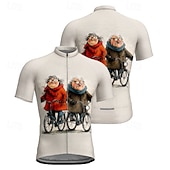 baratos Camisolas masculinas-Homens Camisa para Ciclismo Gráfico Manga Curta Moto Camiseta Camisa / Roupas Para Esporte com 3 bolsos traseiros Ciclismo de Montanha Secagem Rápida Design Anatômico Capilaridade Respirável Esportes