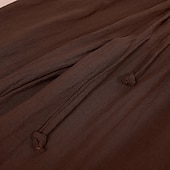 رخيصةأون أزياء-عتيق العصور الوسطى عصر النهضة بنطلون ملابس قميص قرصان Ranger لون الصلبة للصبيان قرصان حفلة تنكرية أداء حفلة تنكرية LARP للأطفال قميص بنطلونات