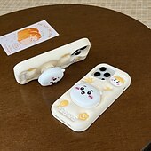 levne Pouzdra pro iPhone-telefon Carcasă Pro iPhone 16 iPhone 16 Pro iPhone 16 Pro Max iPhone 15 Pro Max Plus iPhone 14 13 12 Pro Max Plus Zadní kryt se stojánkem Anti peep s poutkem na zápěstí Retro Silikon