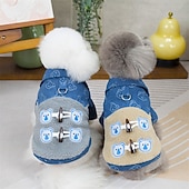 Недорогие Coats-Dog Cat Sweater Casual Daily Leisure Winter Warm Soft Comfortable Dailywear Casual Daily Cat Dog Husky Labrador Alaskan Malamute