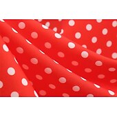 economico Vestiti-Elegante Classico Anni 1950 Vestito A Pois Linea ad A Costume Per donna San Valentino Evento / Festa Data Tè Adulti Vestito Primavera &amp; Estate