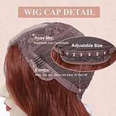 abordables Perruques Synthétiques Sans Bonnet-perruques longues et ondulées pour femmes, perruques synthétiques avec raie au milieu pour femmes, perruques de cosplay à usage quotidien