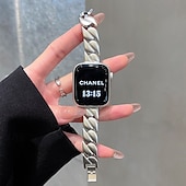 זול להקות Apple Watch-סולו לופ מותאם ל רצועת השעון של Apple Watch 38 מ&quot;מ 40 מ&quot;מ 41 מ&quot;מ 42 מ&quot;מ 44 מ&quot;מ 45 מ&quot;מ 49 מ&quot;מ נשים סגסוגת רצועת שעון חלופית ל iwatch Ultra 2 Series 9 8 7 SE 6 5 4 3 2 1