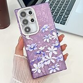 Недорогие Чехлы для Samsung-телефон Кейс для Назначение SSamsung Galaxy S24 Ultra S24 Plus S24 S24 ФЭ S23 Ultra А55 А35 А25 А15 5Г A54 S25 Ультра Кейс на заднюю панель Защита от удара Ретро ТПУ ПК