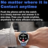 Χαμηλού Κόστους Smartwatch-iMosi i129 Εξυπνο ρολόι 1.52 inch Έξυπνο ρολόι Bluetooth Βηματόμετρο Υπενθύμιση Κλήσης Παρακολούθηση Δραστηριότητας Συμβατό με Android iOS Γυναικεία Άντρες Κλήσεις Hands-Free Αδιάβροχη Έλεγχος Μέσων