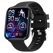 abordables Relojes inteligentes-iMosi HT15 Reloj inteligente 1.85 pulgada Smartwatch Reloj elegante Bluetooth Podómetro Recordatorio de Llamadas Seguimiento del Sueño Compatible con Android iOS Mujer Hombre Llamadas con Manos