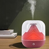 cheap Humidifiers &amp; Dehumidifiers-700ML Humidifier Desktop USB Aromatherapy Humidifier LED Night Light Air Diffuser Mist, Bedroom Air Purifier