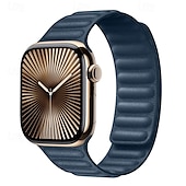 お買い得  Apple Watch Bands-Solo Loop と互換性があります Apple Watch ウォッチバンド 38mm 40mm 41mm 42mm 44mm 45mm 49mm マグネティッククラスプ 調整可 生地 交換用時計バンド のために iwatch Ultra 2 Series 9 8 7 SE 6 5 4 3 2 1