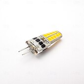 abordables Ampoules LED double broche-Ampoules LED à culot à deux broches G4 5 W T3 JC équivalent à une lampe halogène 30 W AC/DC 12 V 24 V lumières LED à intensité variable blanc chaud pour lustre sous éclairage d&#039;armoire 10 pièces