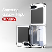 お買い得  サムスン用ケース-サムスン ギャラクシー Z フリップ 6 Z フリップ 5 Z フリップ 4 Z フリップ 3 用フォンケース ショックプルーフ プレーティング