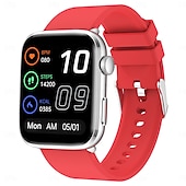abordables Relojes inteligentes-Reloj inteligente T92 de moda para mujer, pulsera inteligente con control del ritmo cardíaco, del azúcar en sangre y de la temperatura corporal, NFC, llamadas por Bluetooth