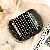 baratos Para mulheres-Carteira de Foto Gravada Personalizada - Melhor Presente para Mãe - Carteira de Couro Personalizada com Foto Presente Perfeito para Casamento Dia das Mães Aniversário Natal e Presente Sazonal para Ela