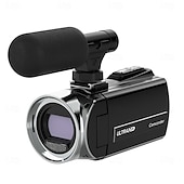 お買い得  アクションカメラ-ビデオカメラ、ビデオカメラ、HD 4K、48MP、ビデオレコーダー、カメラ、ビデオブログ用カメラ、DV、ビデオカメラ、デジタルズーム