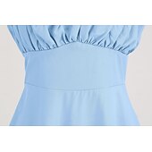 preiswerte Kleider-Elegant Klassisch 1950er Kleid A-Linie Damen Valentinstag Veranstaltung / Fest Date Teegesellschaft Erwachsene Kleid Frühling &amp; Sommer