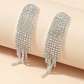levne Náušnice-Dámské Peckové náušnice Ozdobný Radost Elegantní stylové Náušnice Šperky Stříbrná Pro Párty