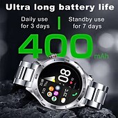 Χαμηλού Κόστους Smartwatch-iMosi i129 Εξυπνο ρολόι 1.52 inch Έξυπνο ρολόι Bluetooth Βηματόμετρο Υπενθύμιση Κλήσης Παρακολούθηση Δραστηριότητας Συμβατό με Android iOS Γυναικεία Άντρες Κλήσεις Hands-Free Αδιάβροχη Έλεγχος Μέσων