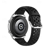 levne Pásky na hodinky Samsung-Pásek hodinek pro Samsung Galaxy Watch 3 45mm Silikon Výměna, nahrazení Popruh Nastavitelný Sportovní značka Náramek